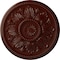 Ekena Millwork Edinburgh Ceiling Medallion (Fits Canopies up to 5 1/4"), 18"OD x 1 3/4"P, Brushed Mahogany CM18EDBMF - alternate 1